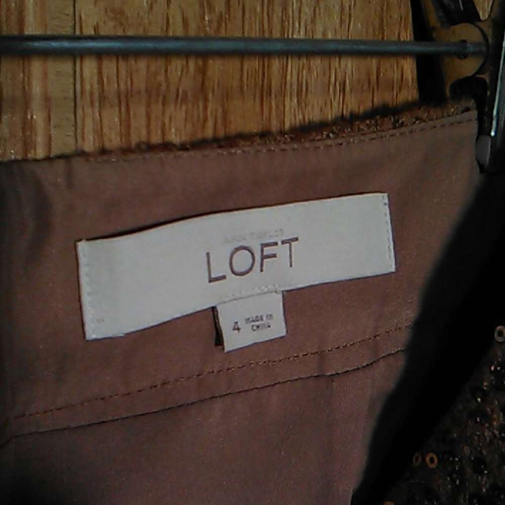 Ann Taylor Loft sequence Mini skirt - Picture 3 of 8